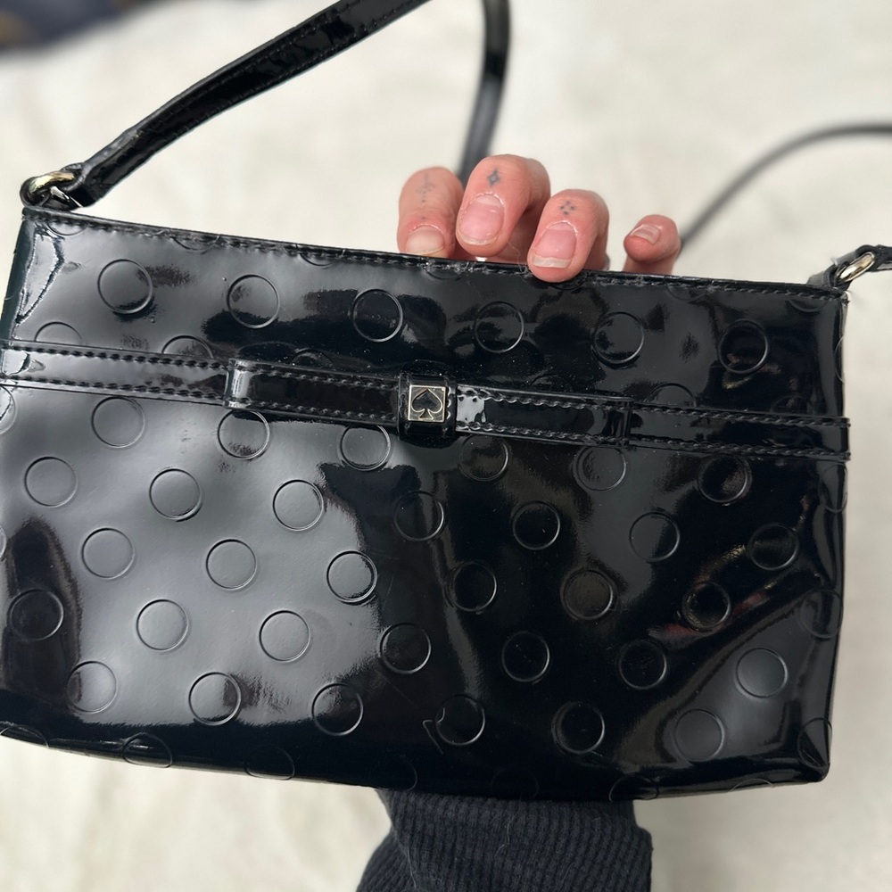 Kate spade camellia street amy patent leather black Shoulder Bag - Picture 5 of 8